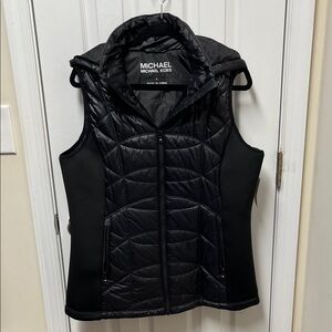 Michael Kors Women's Black Puffer Vest